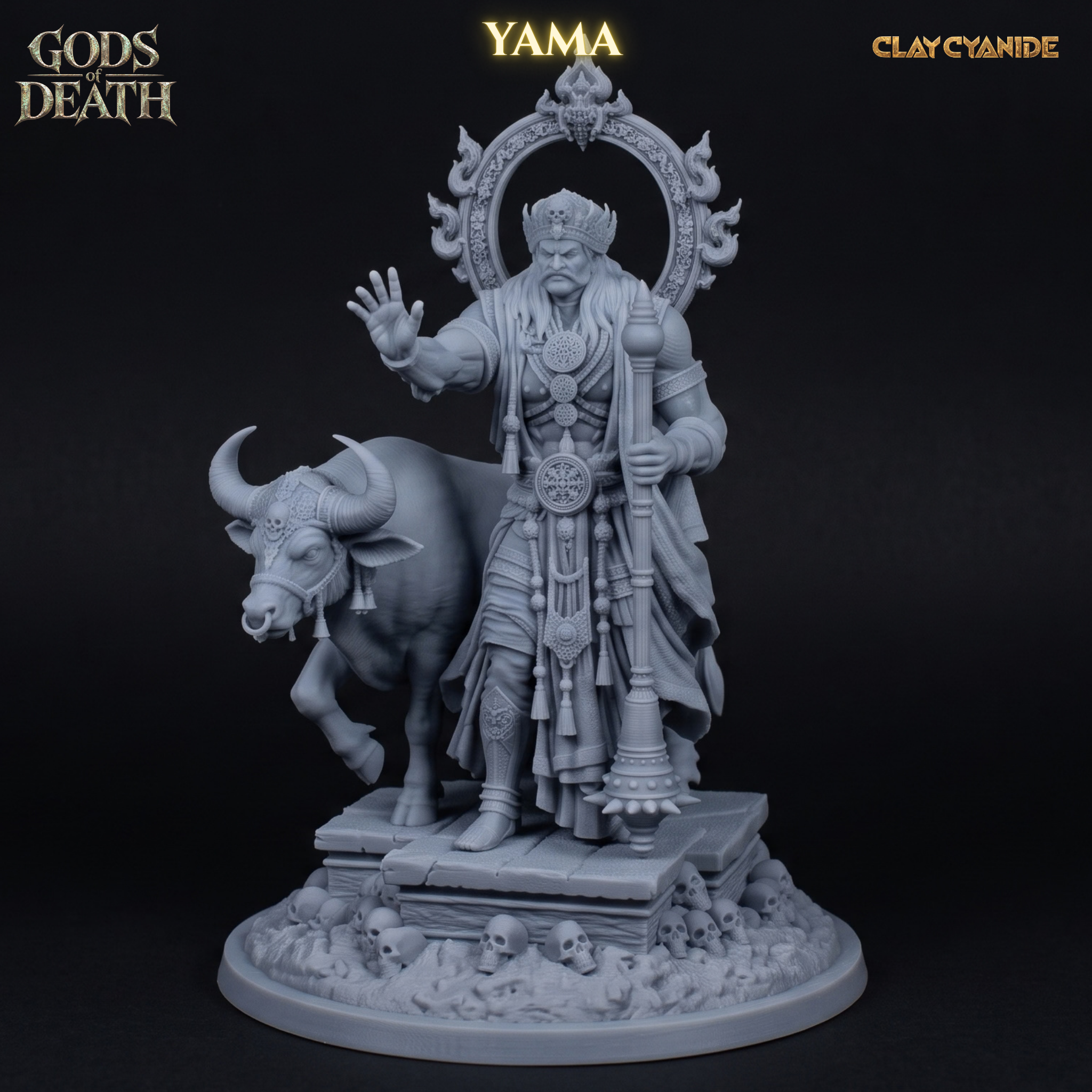 Unpainted Yama sculpt