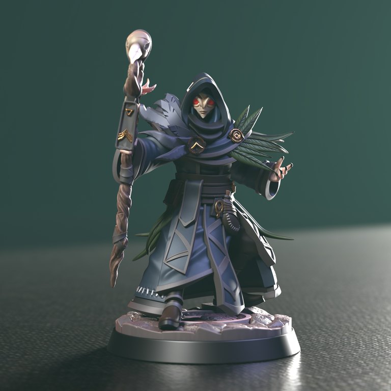 Emberwood — Ahlir Faiser token & 5e stat block by Clay Cyanide