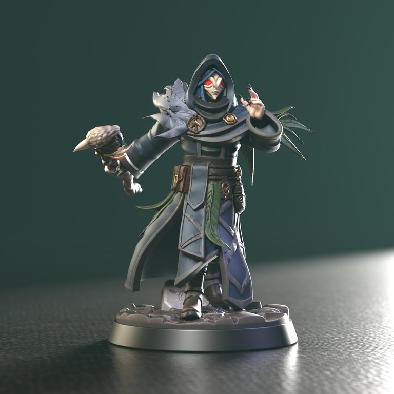 Verdantwhisper — Ahlir Faiser token & 5e stat block by Clay Cyanide