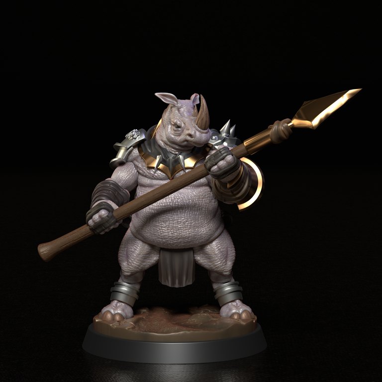 Hossu — Battle Borta token & 5e stat block by Clay Cyanide
