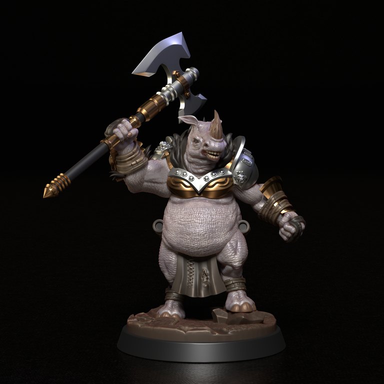 Samori — Battle Borta token & 5e stat block by Clay Cyanide