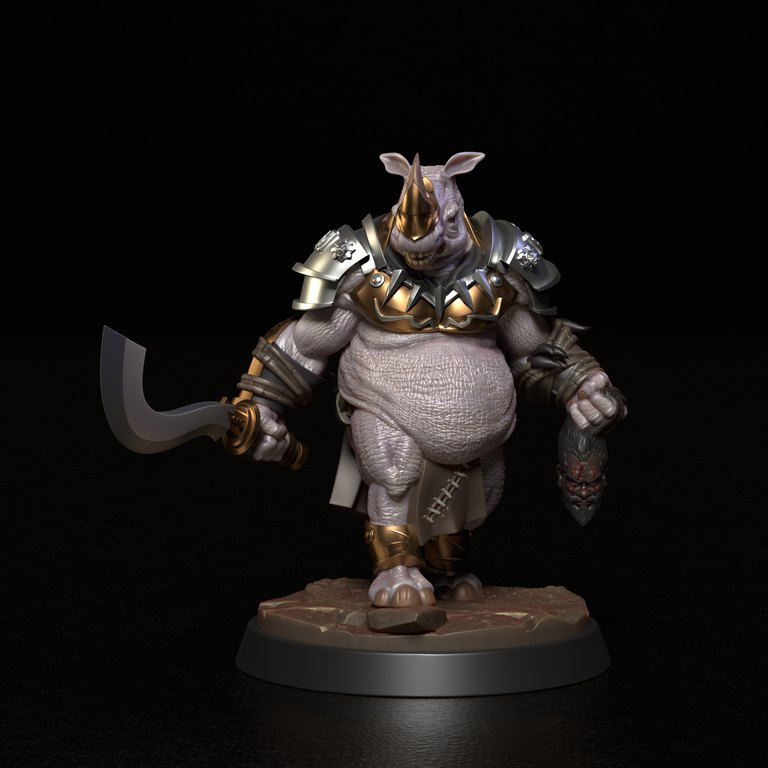 Sundiata — Battle Borta token & 5e stat block by Clay Cyanide