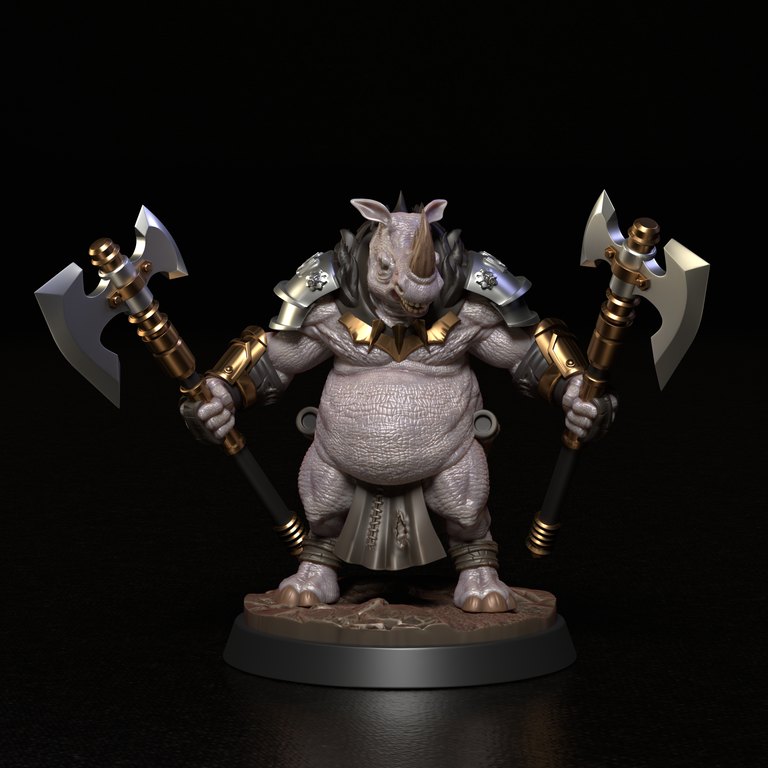 Tutu — Battle Borta token & 5e stat block by Clay Cyanide
