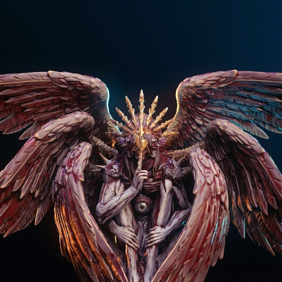 The Witness — The Court of Seere token & 5e stat block by Clay Cyanide