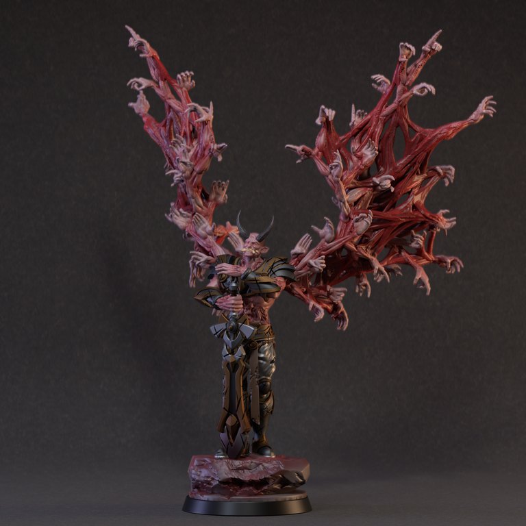 Zemeldran — Cult of Metatron token & 5e stat block by Clay Cyanide