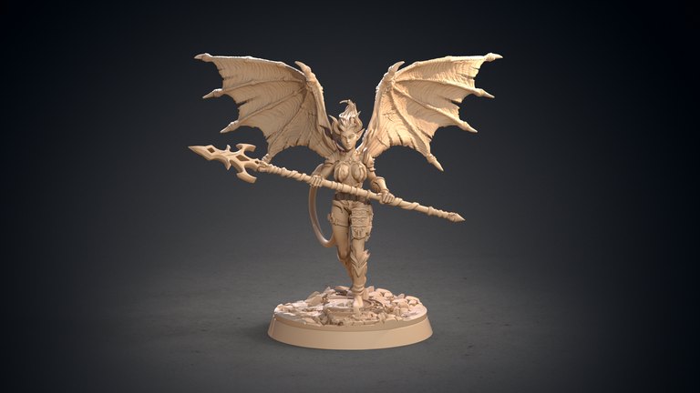 Danicca — Daughters of Lilith token & 5e stat block by Clay Cyanide