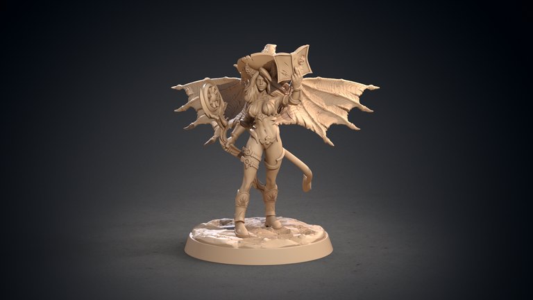 Irah — Daughters of Lilith token & 5e stat block by Clay Cyanide