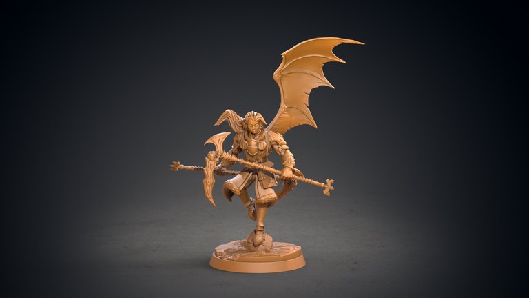 Rui — Death Reapers token & 5e stat block by Clay Cyanide