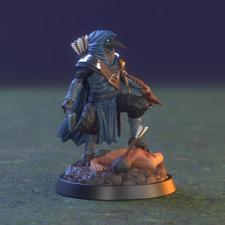 Chadwick — Grim Flock token & 5e stat block by Clay Cyanide
