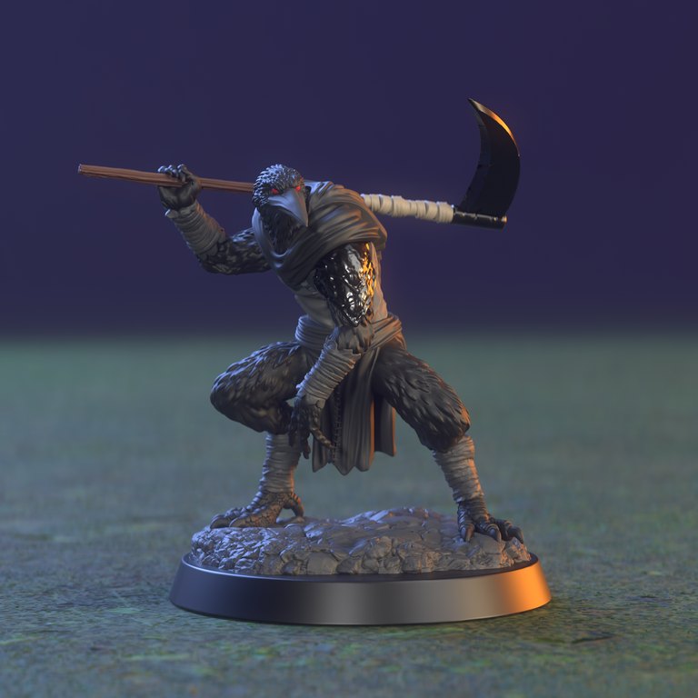 Einstein — Grim Flock token & 5e stat block by Clay Cyanide