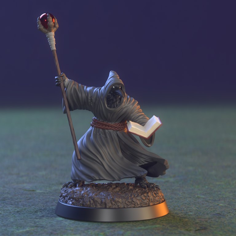 Franklin — Grim Flock token & 5e stat block by Clay Cyanide