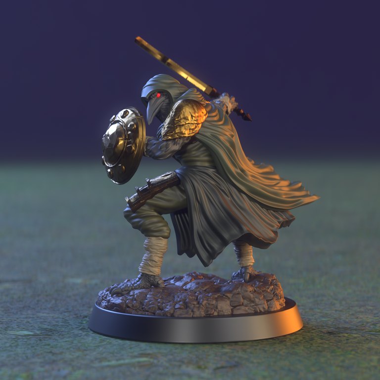 Lovelace — Grim Flock token & 5e stat block by Clay Cyanide