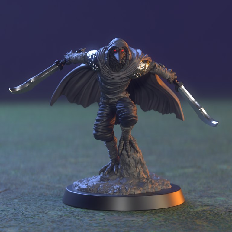 Pascal — Grim Flock token & 5e stat block by Clay Cyanide