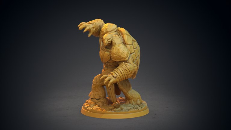 Alfred — Kukurikapu, the monastery of Turtle-folk token & 5e stat block by Clay Cyanide