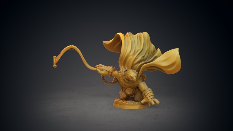 Megido — Kukurikapu, the monastery of Turtle-folk token & 5e stat block by Clay Cyanide