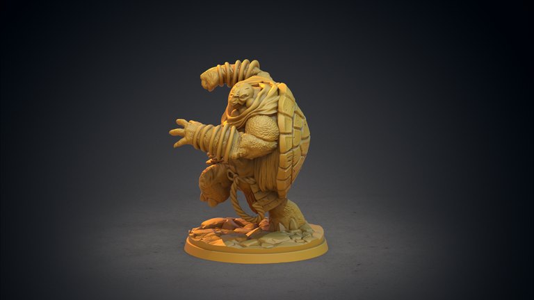 Vincent — Kukurikapu, the monastery of Turtle-folk token & 5e stat block by Clay Cyanide