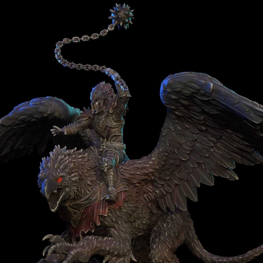 Astaroth Knight — Legion of Astaroth token & 5e stat block by Clay Cyanide