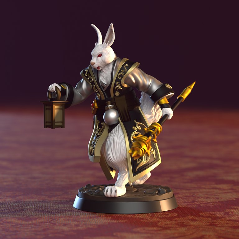 Starshine — Lunar Cottontails token & 5e stat block by Clay Cyanide