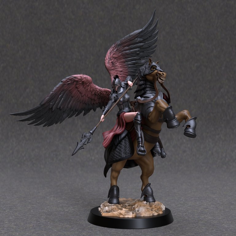 Gunnr — Maidens of Valkyria token & 5e stat block by Clay Cyanide