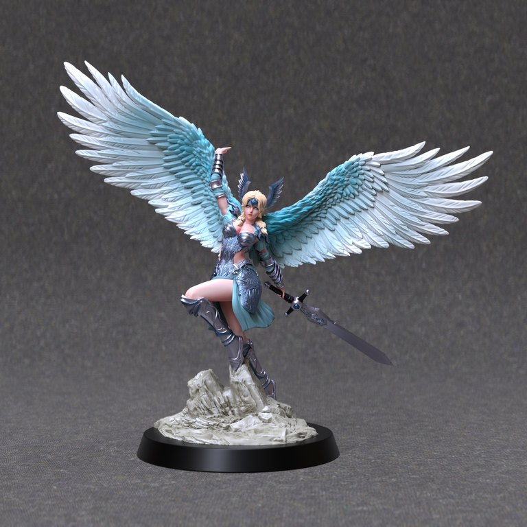 Sigrun — Maidens of Valkyria token & 5e stat block by Clay Cyanide