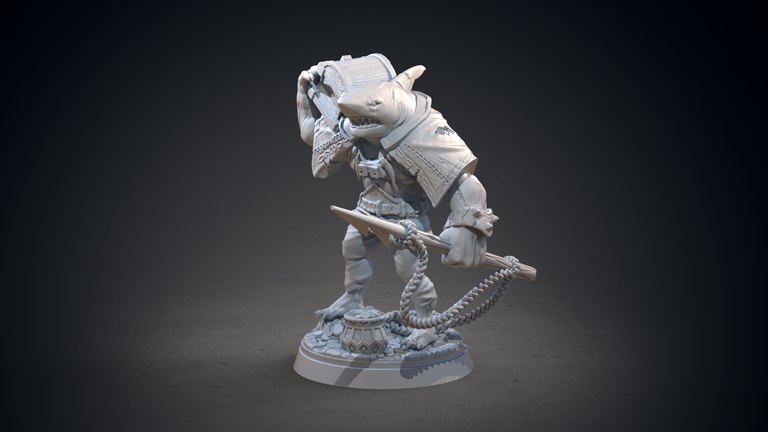 Harr — Pirate Sharks token & 5e stat block by Clay Cyanide