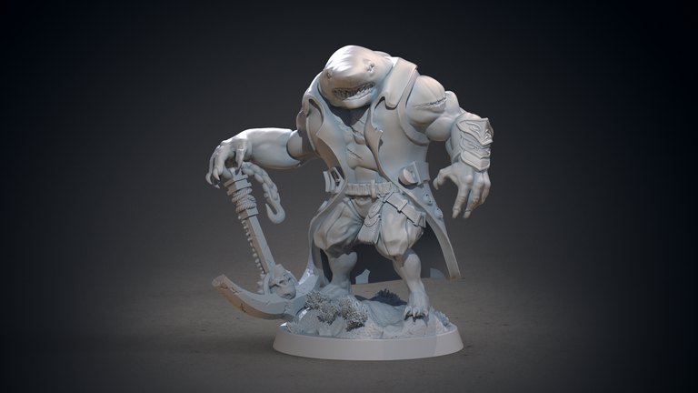 Myke — Pirate Sharks token & 5e stat block by Clay Cyanide