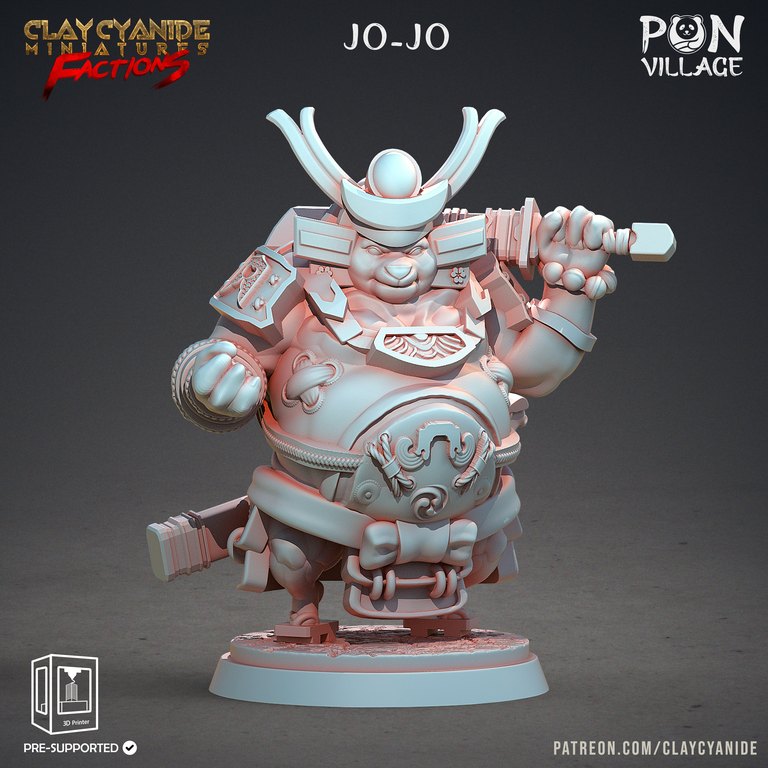 Jo Jo — PON Village token & 5e stat block by Clay Cyanide
