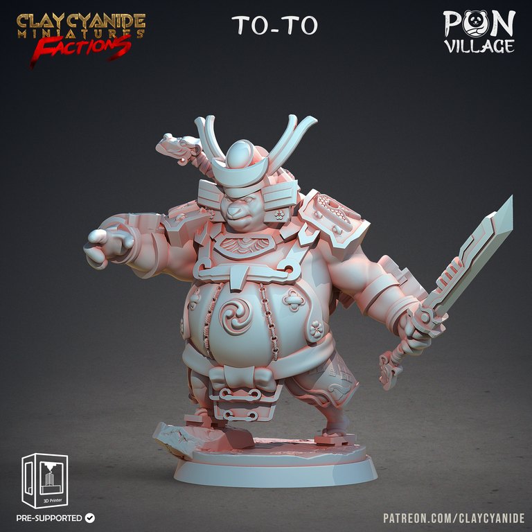 To To — PON Village token & 5e stat block by Clay Cyanide
