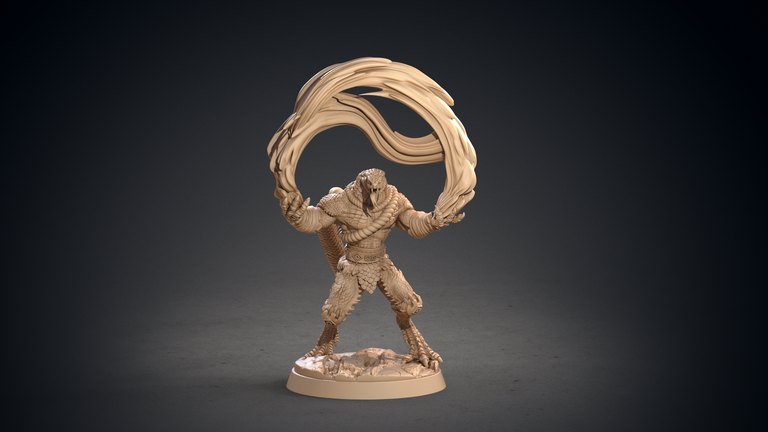 Irad — Seeds of the Serpent token & 5e stat block by Clay Cyanide