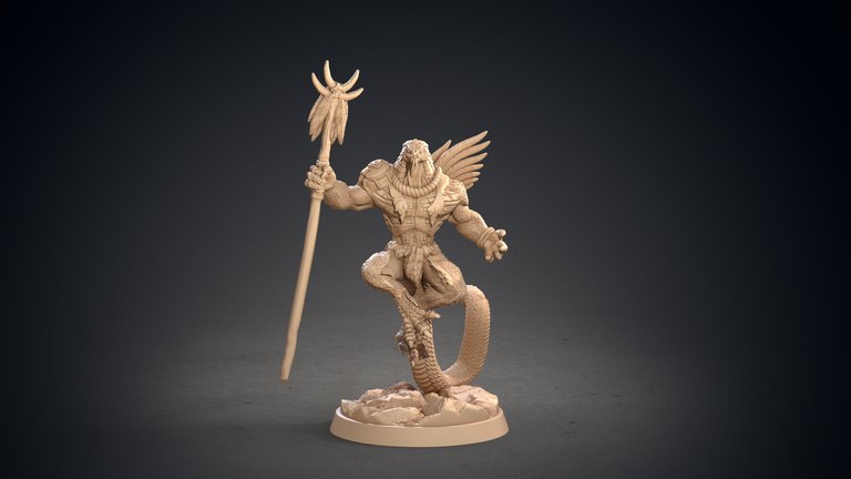 Ishmael — Seeds of the Serpent token & 5e stat block by Clay Cyanide