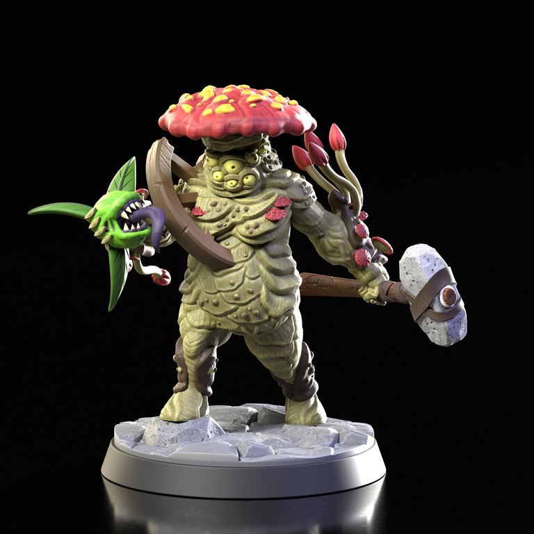 Gloomcap — Shroomkin token & 5e stat block by Clay Cyanide