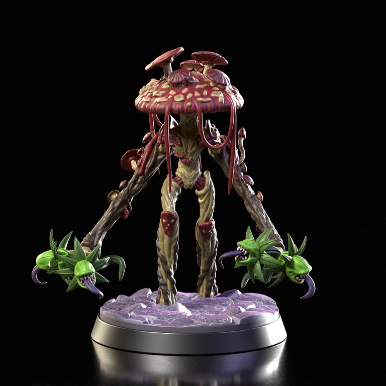 Toadsteel — Shroomkin token & 5e stat block by Clay Cyanide