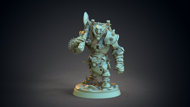 Dice — War Trolls token & 5e stat block by Clay Cyanide