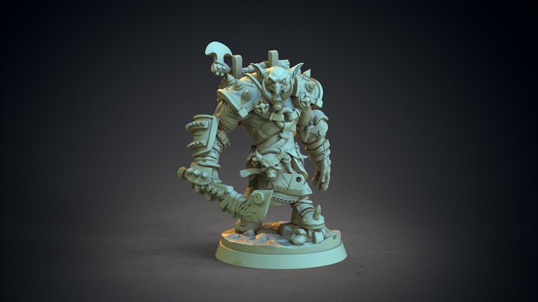 Ghuda — War Trolls token & 5e stat block by Clay Cyanide