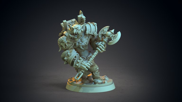 Goran — War Trolls token & 5e stat block by Clay Cyanide