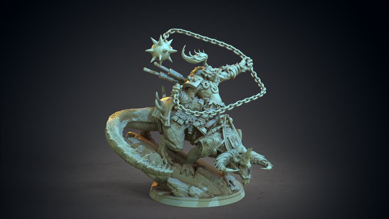 Raizen — War Trolls token & 5e stat block by Clay Cyanide