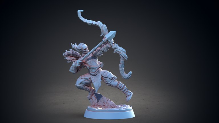 Grindall — White Runners token & 5e stat block by Clay Cyanide