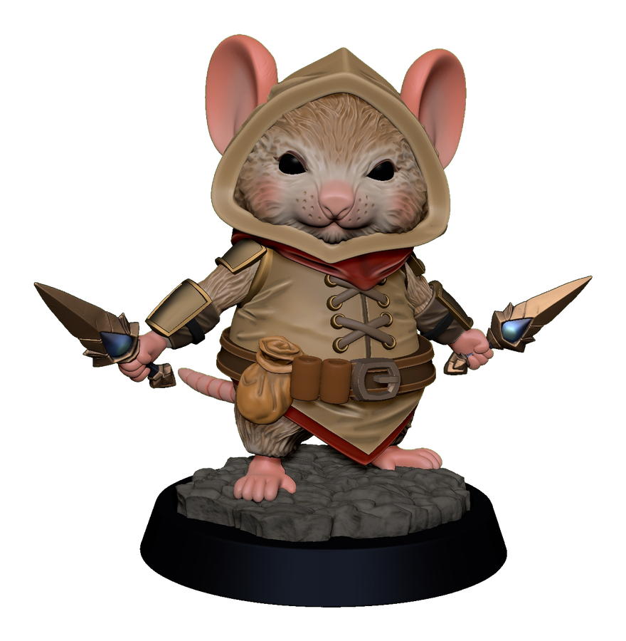 The Twin Whisper miniature