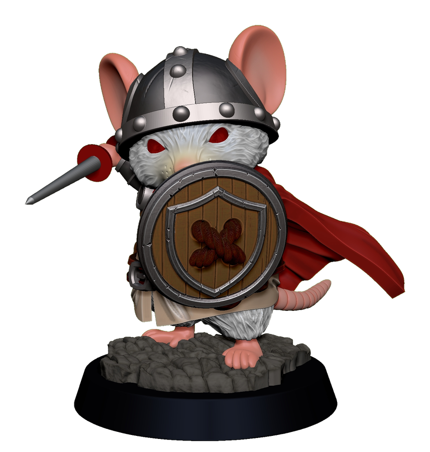 The Crimson Cloak miniature