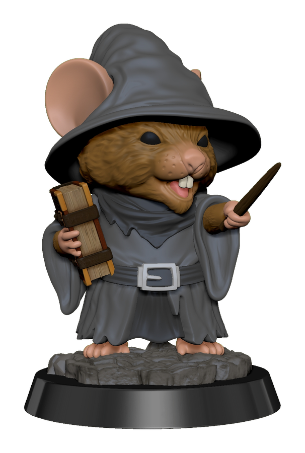 The Bookward miniature