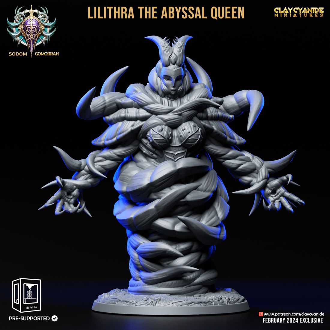 Lilithra The Abyssal Queen angle 2