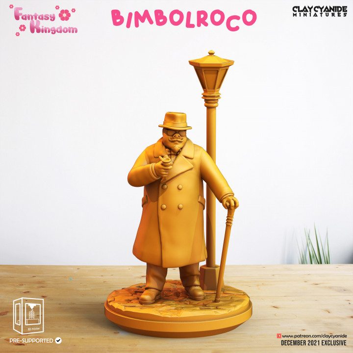 Bimbolroco — Dark Fantasy Monsters STL miniature by Clay Cyanide