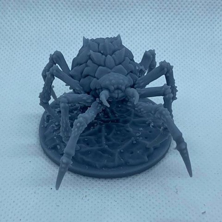 Giant Spider — Dark Fantasy Monsters STL miniature by Clay Cyanide