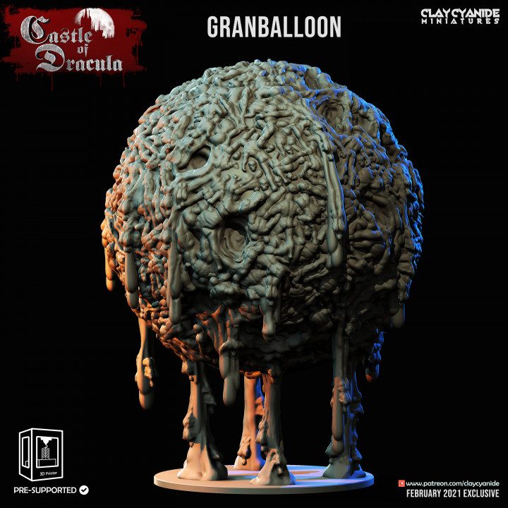Granballoon — Terrain & Dungeon Props STL miniature by Clay Cyanide