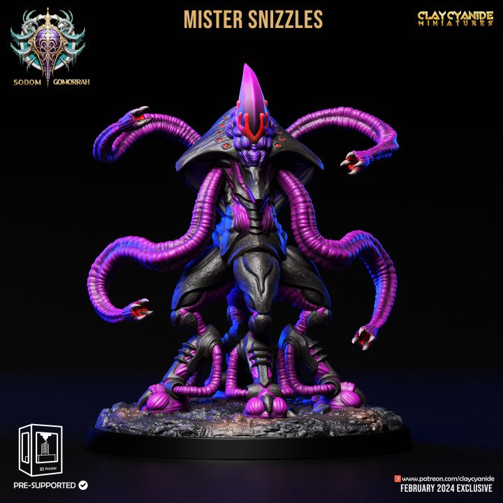 Mister Snizzles — Clay Cyanide Collection STL miniature by Clay Cyanide