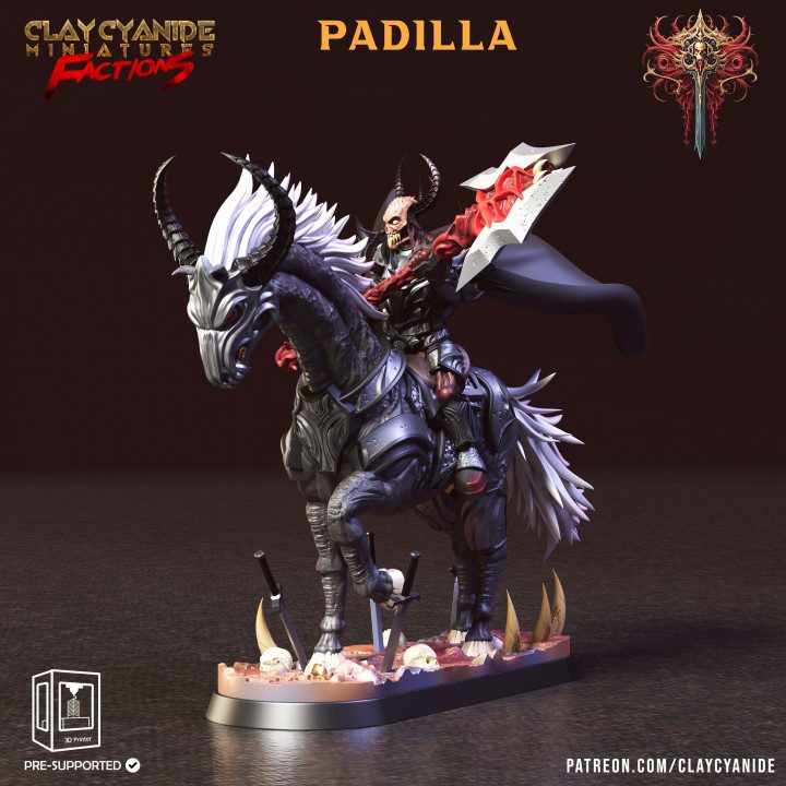 Padilla — Clay Cyanide Collection STL miniature by Clay Cyanide