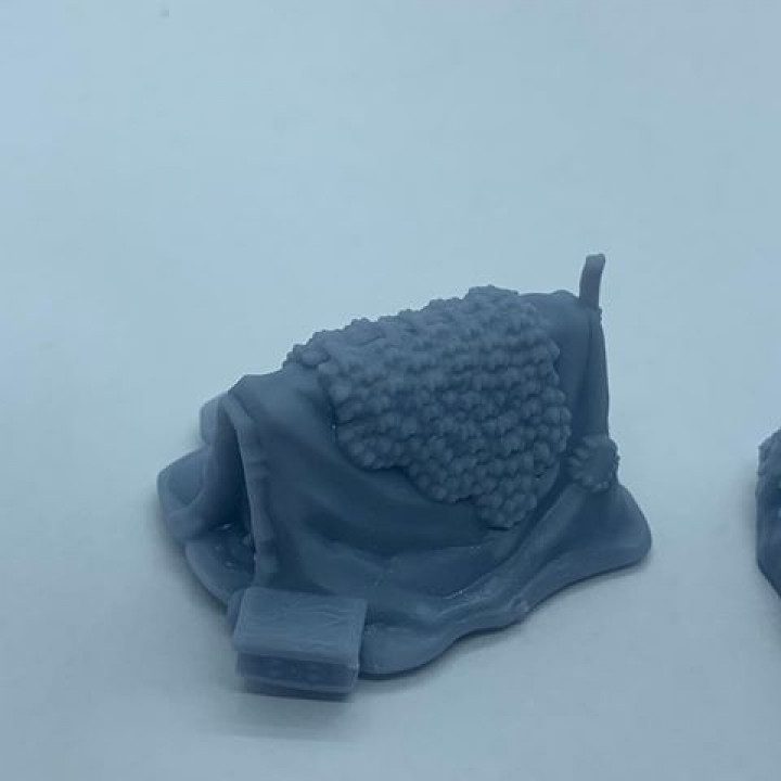 Tent — Terrain & Dungeon Props STL miniature by Clay Cyanide