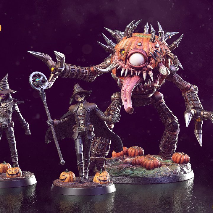 The Jack Syndicate — Faction Infantry & Warbands STL miniature by Clay Cyanide