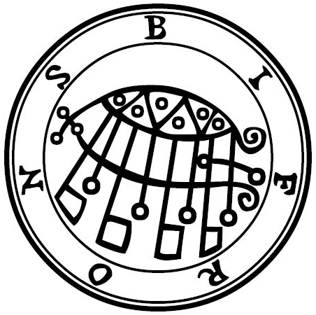 Seal of Bifrons — Ars Goetia demon #46 Count sigil from the Lesser Key of Solomon