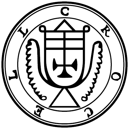 Seal of Crocell — Ars Goetia demon #49 Duke sigil from the Lesser Key of Solomon